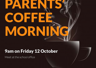 Sir Thomas Abney Primary School parents' coffee morning