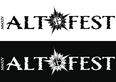 Alt-Fest music festival branding (1 of 2)