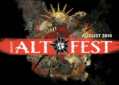 Alt-Fest music festival branding (2 of 2)
