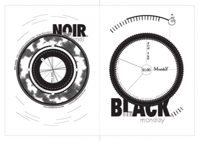 Black Monday Magazine cover (2 of 3)