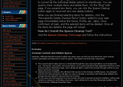 MSN Spaces - Spacecraft