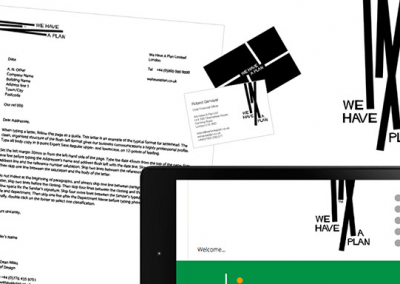 We Have A Plan brand identity