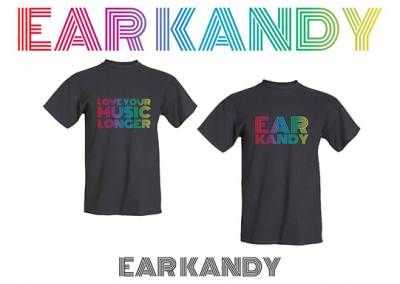 Earkandy branded t-shirts design